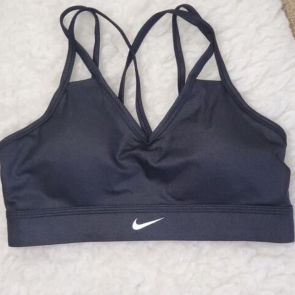Nike Other - NIKE WOMEN'S DRI-FIT SPORTS INDY MULTI-STRAP BRA BLACK SIZE M